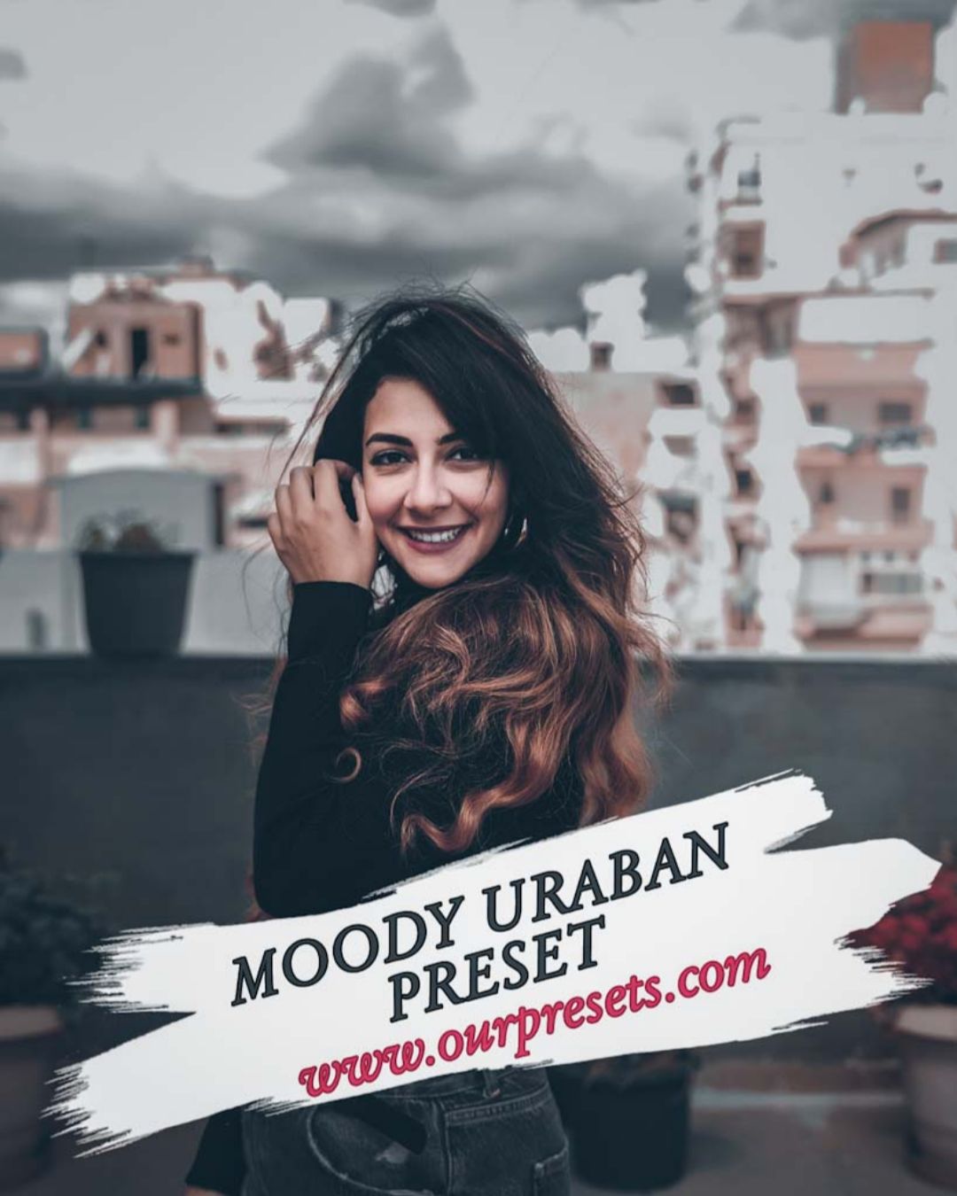 Lightroom moody urban preset