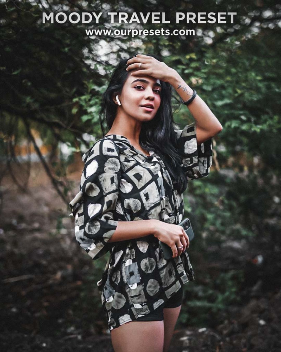 Lightroom moody travel preset