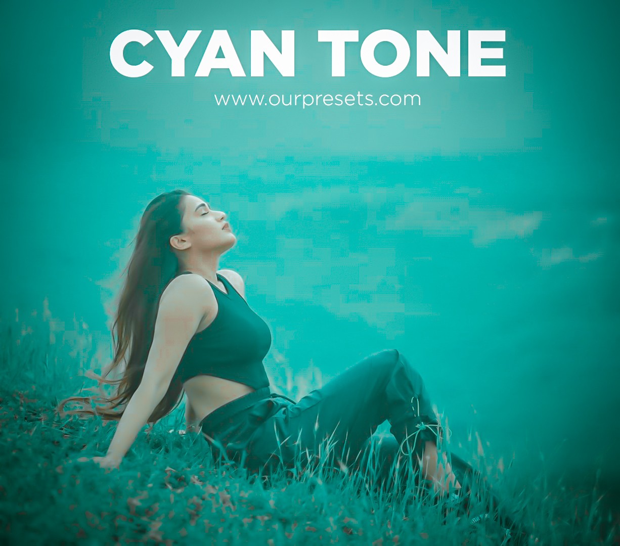 Cyan tone preset lightroom