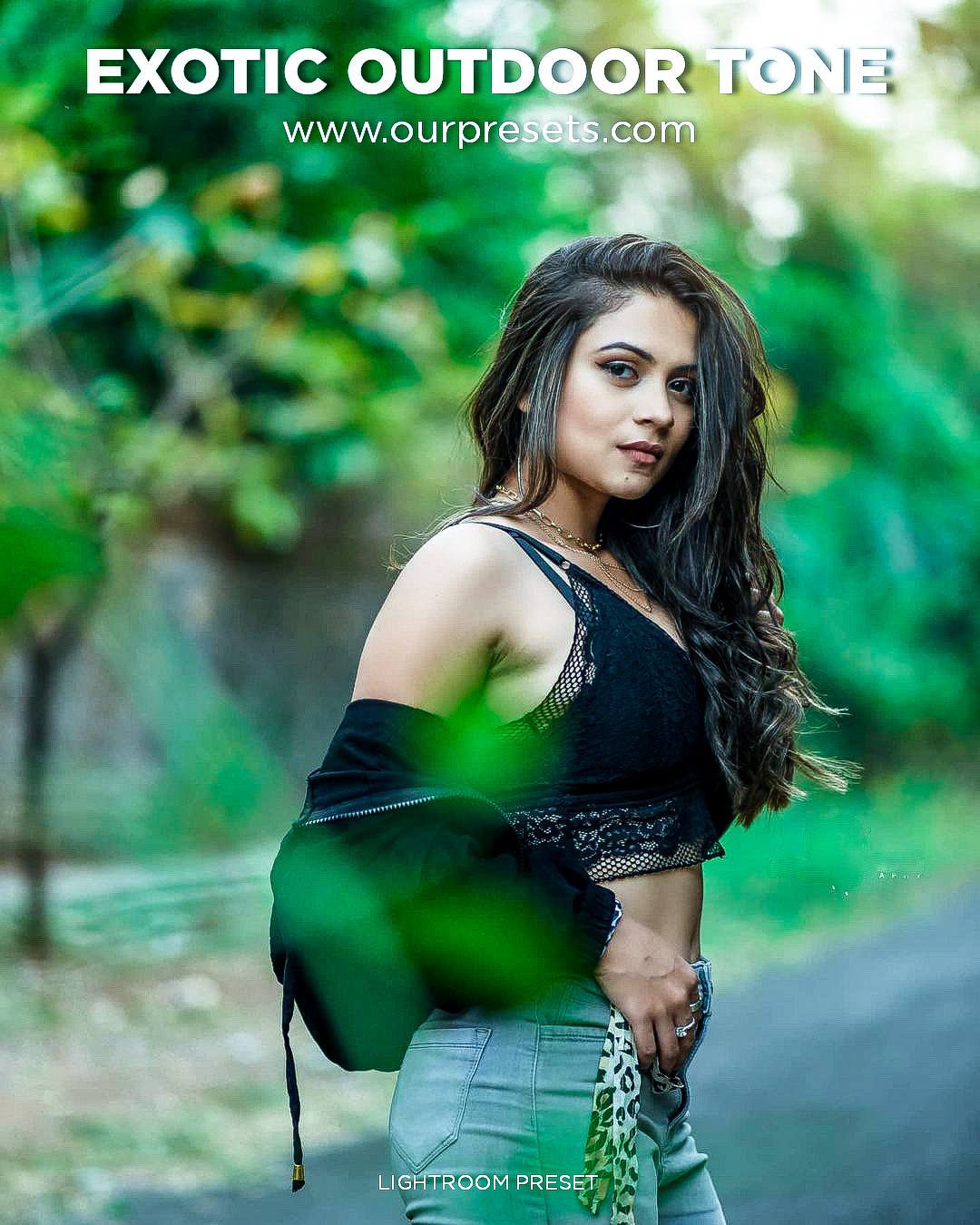 Exotic outdoor lightroom preset