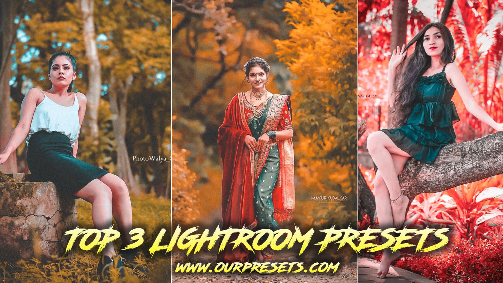 Top 3 lightroom presets