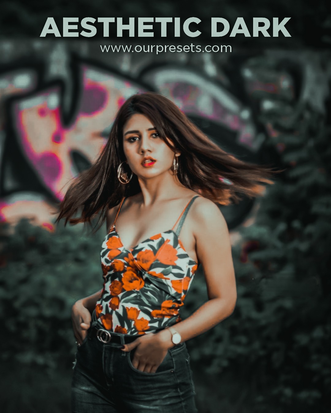 Aesthetic dark preset lightroom