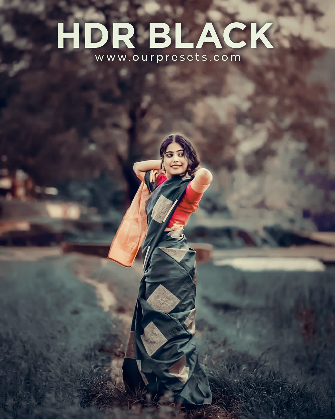 Hdr black Lightroom Preset