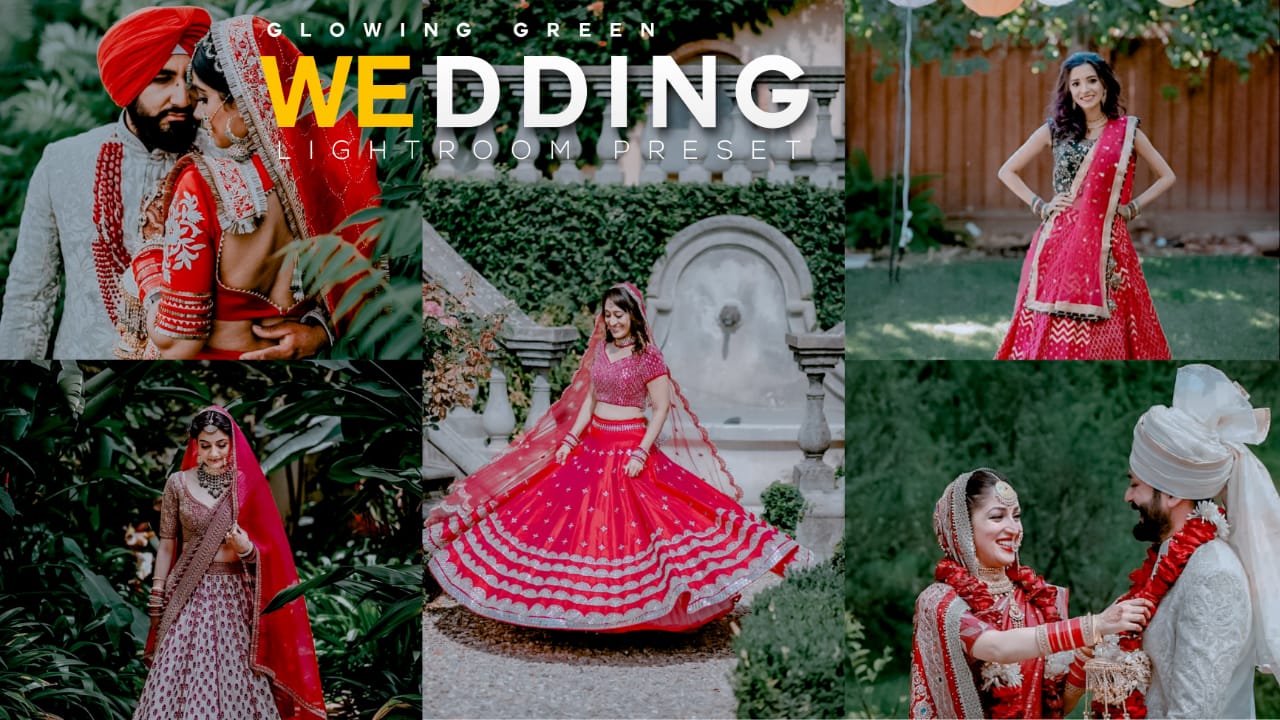Wedding lightroom preset