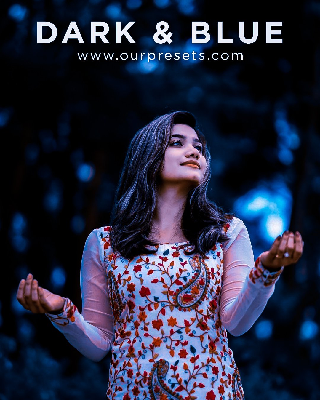 Dark and blue preset