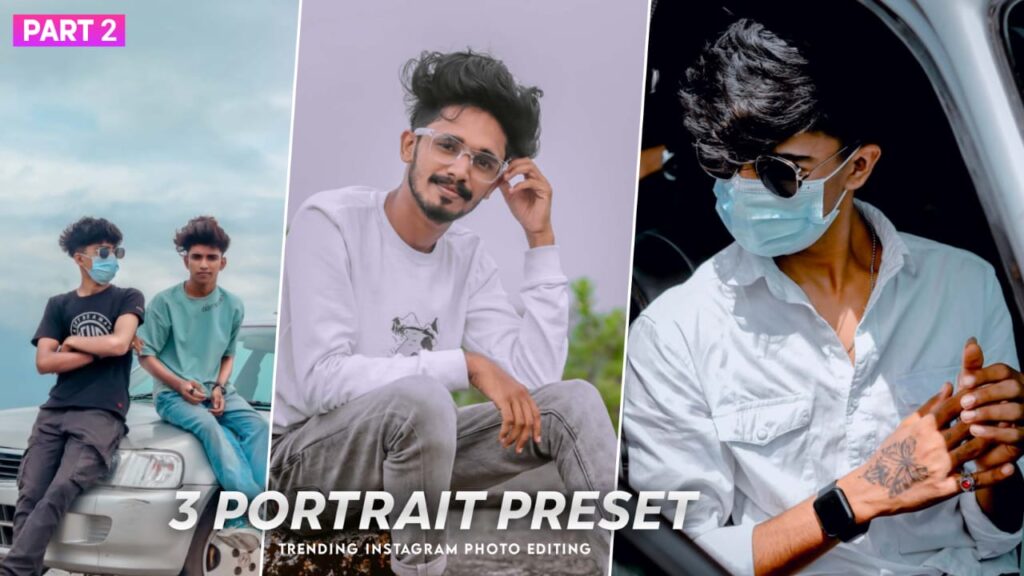 3 portait preset lightroom