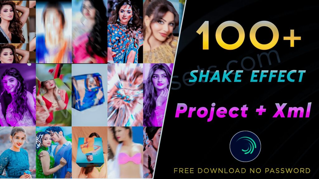 100 shake effect alight motion