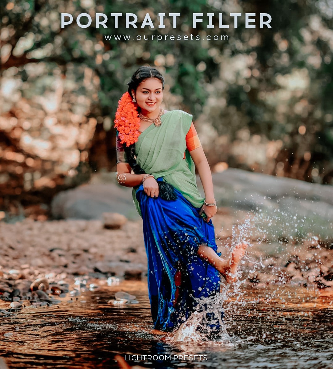 Lightroom portrait filter preset