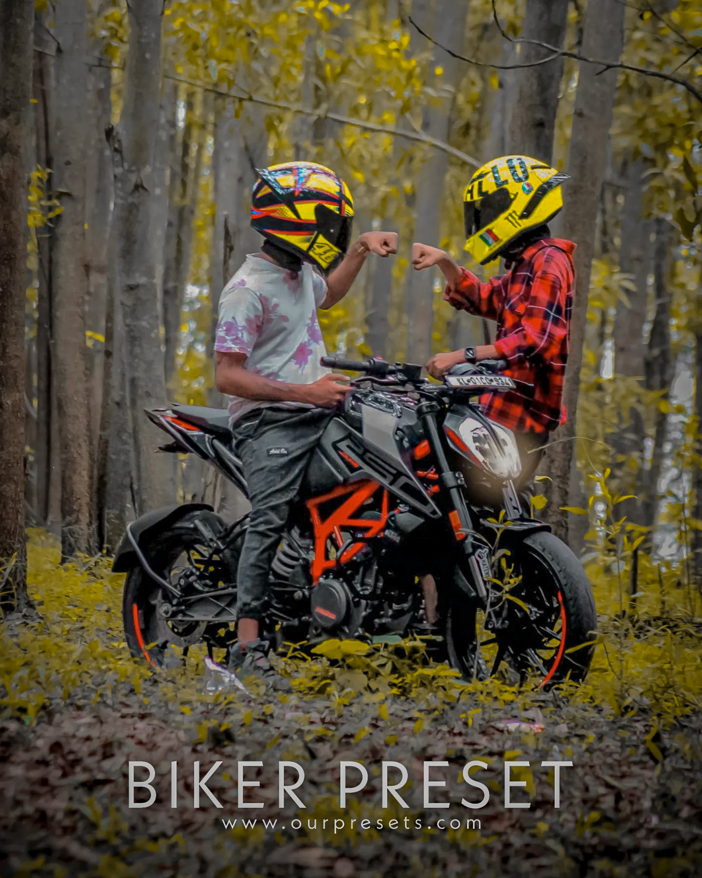 Lightroom mobilie biker preset