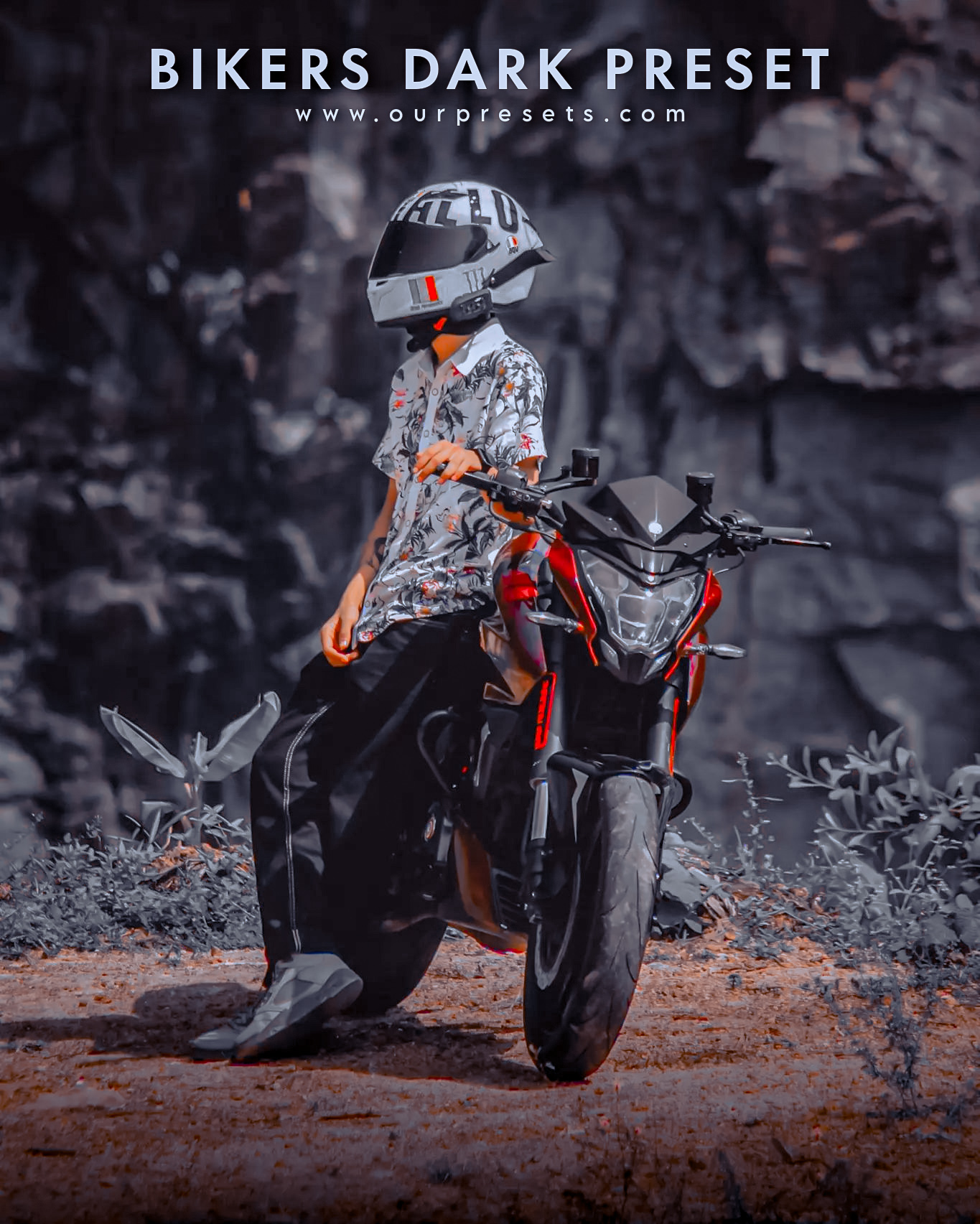 Lightroom biker dark preset
