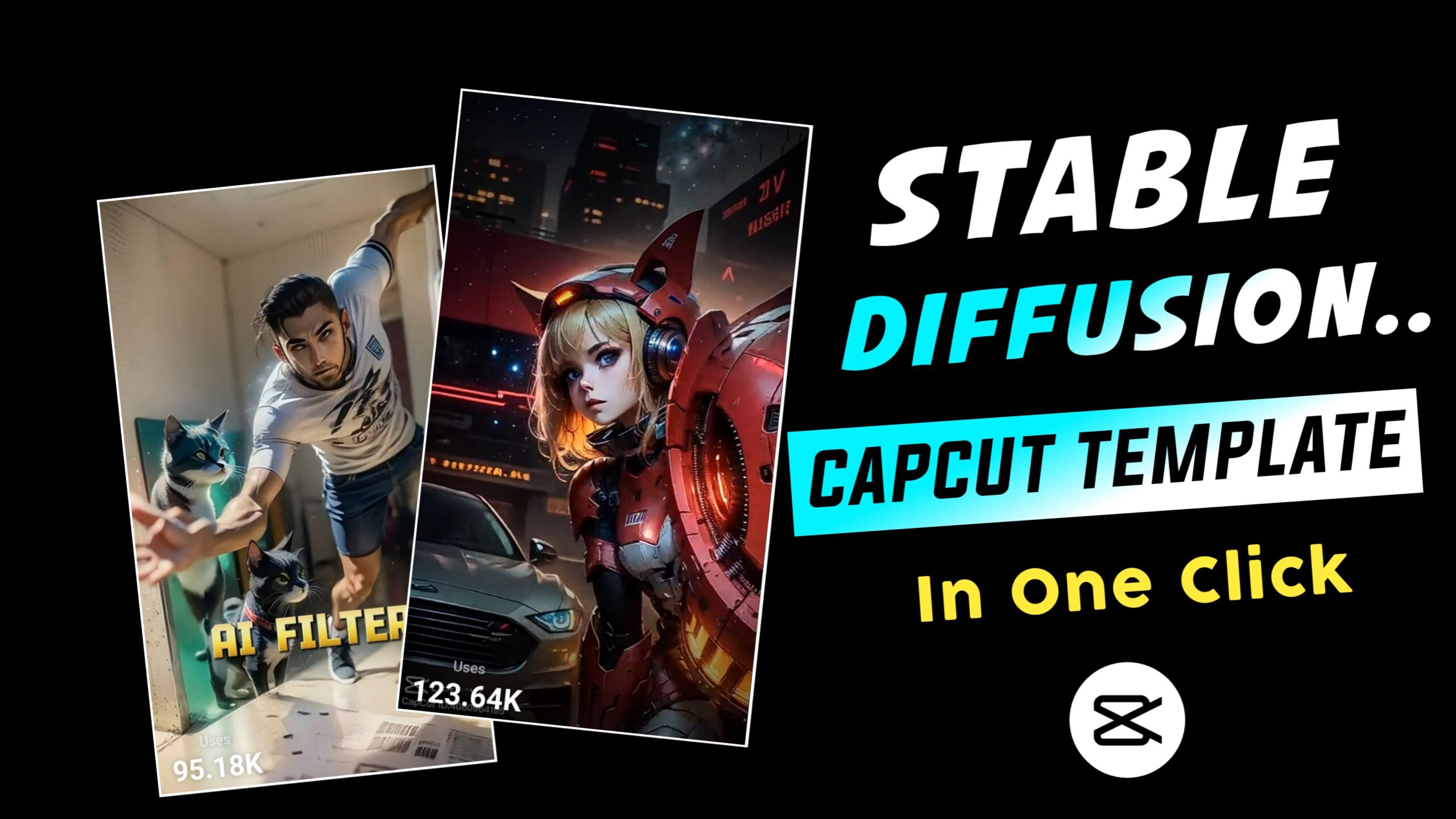 Stable Diffusion Capcut Template