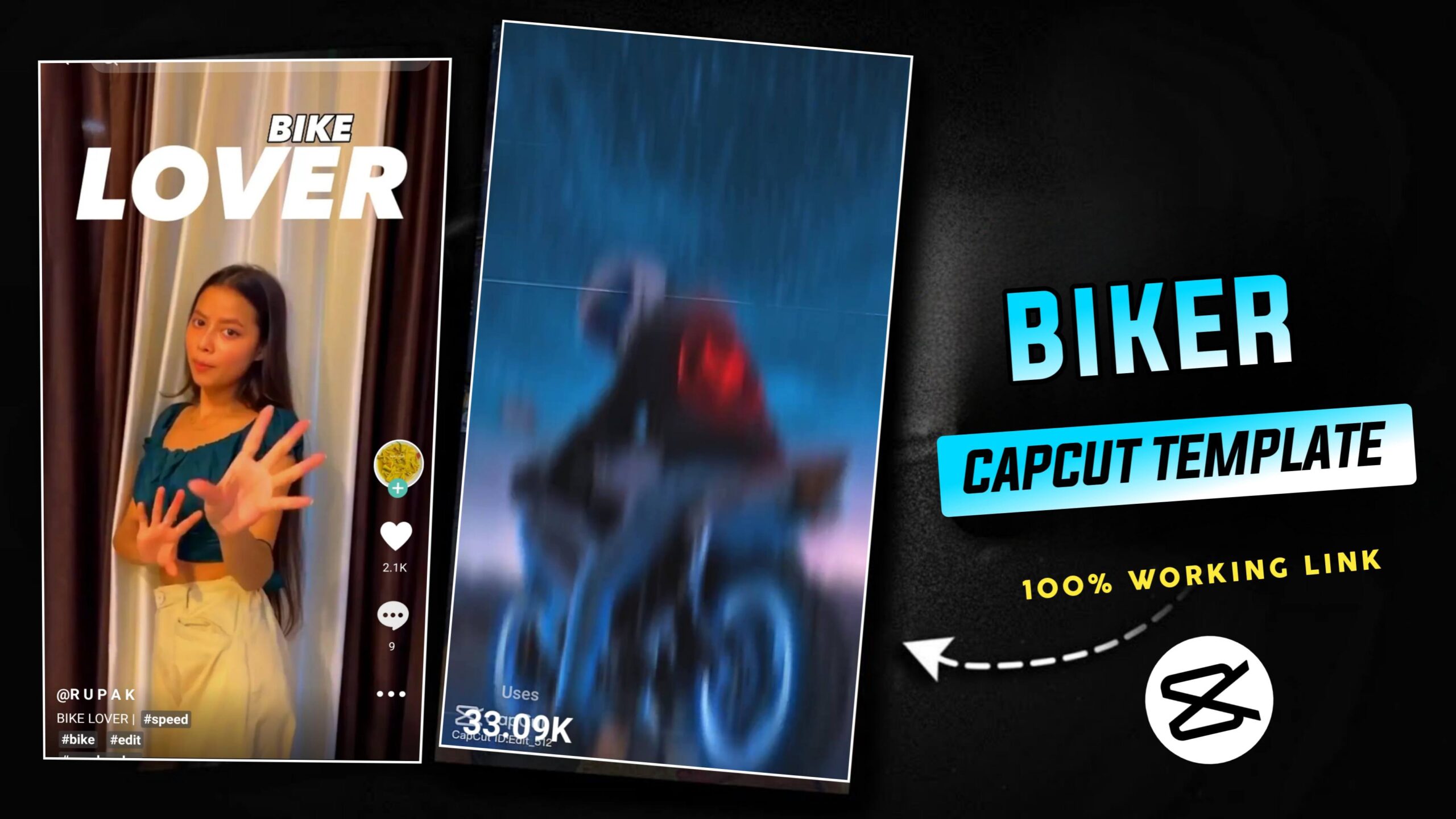 Biker CapCut Template