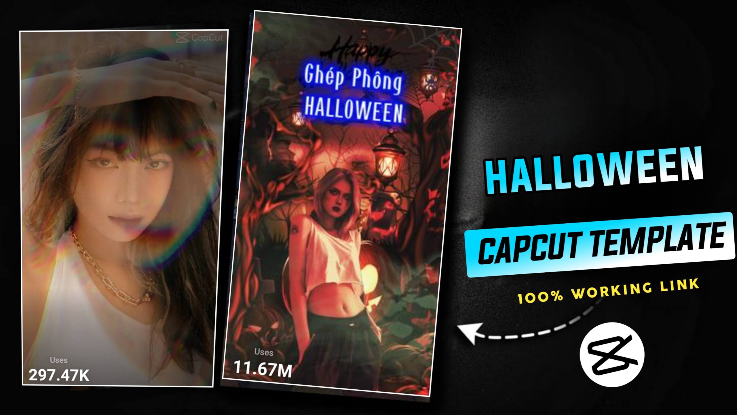 Halloween CapCut Templates