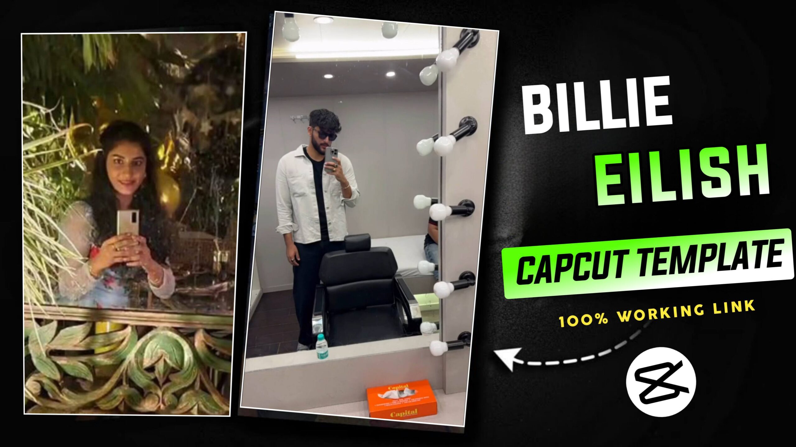 Billie Eilish CapCut Template