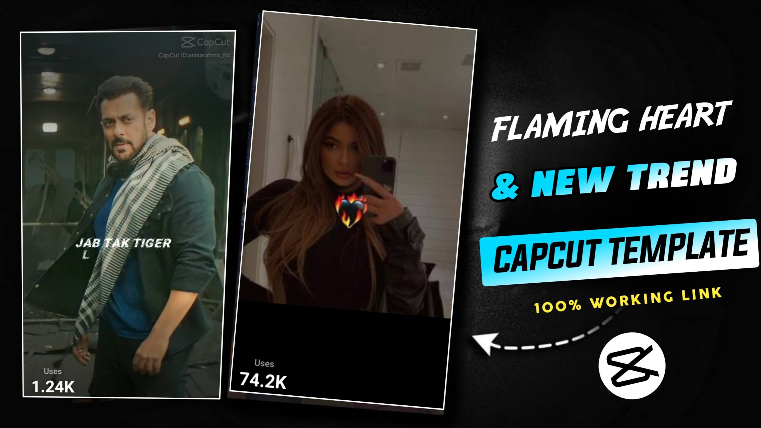 Flaming Heart And New Trend Templates