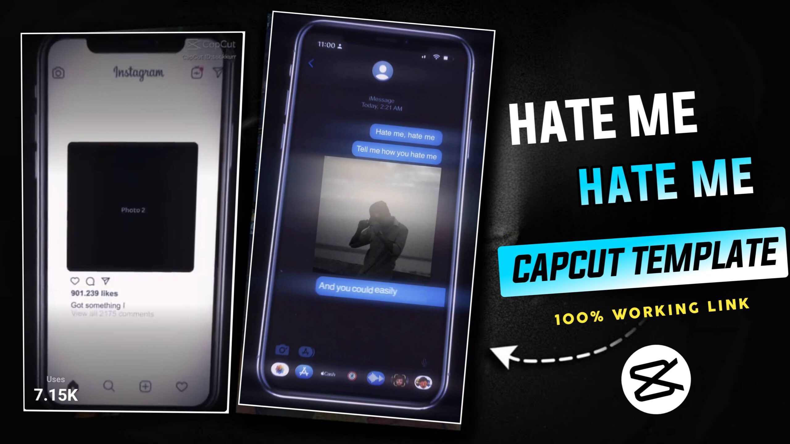 Hate Me Hate Me CapCut Template Link