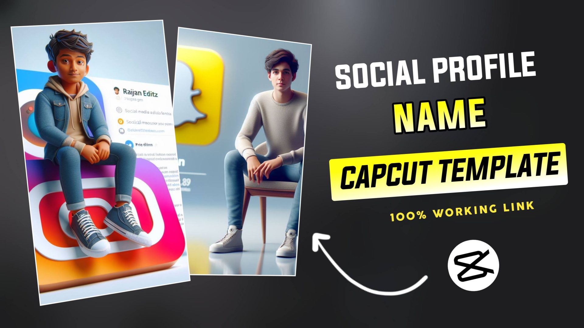 Bing Ai Social Media Profile Name CapCut Template