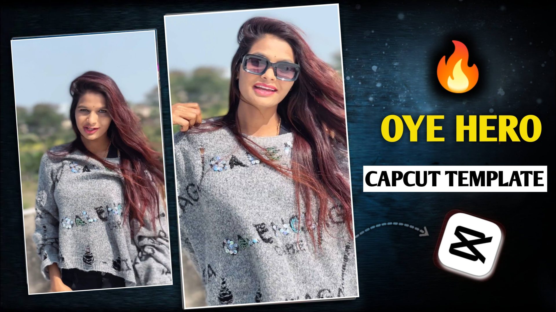 Oye Hero Tera Style Bada Dhasu hai CapCut Template - 2024