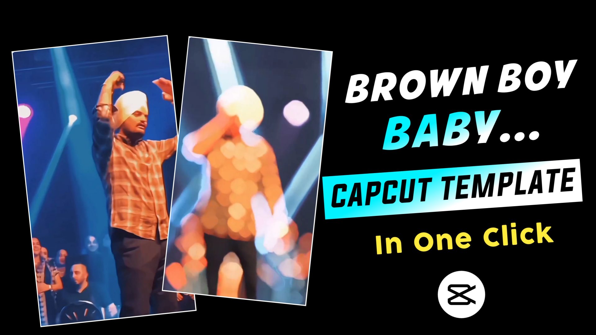 Brown Boy Baby CapCut Template