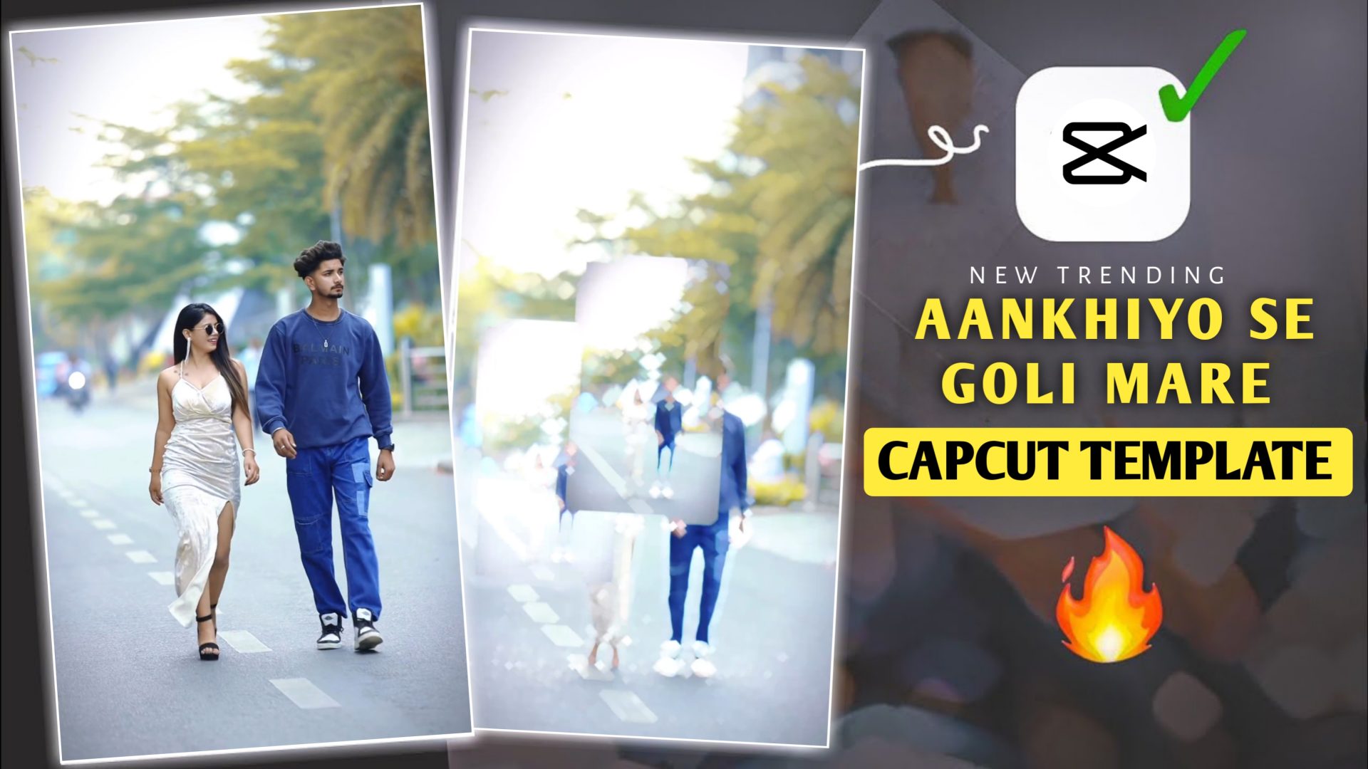 Ankhiyon Se Goli Mare CapCut Template