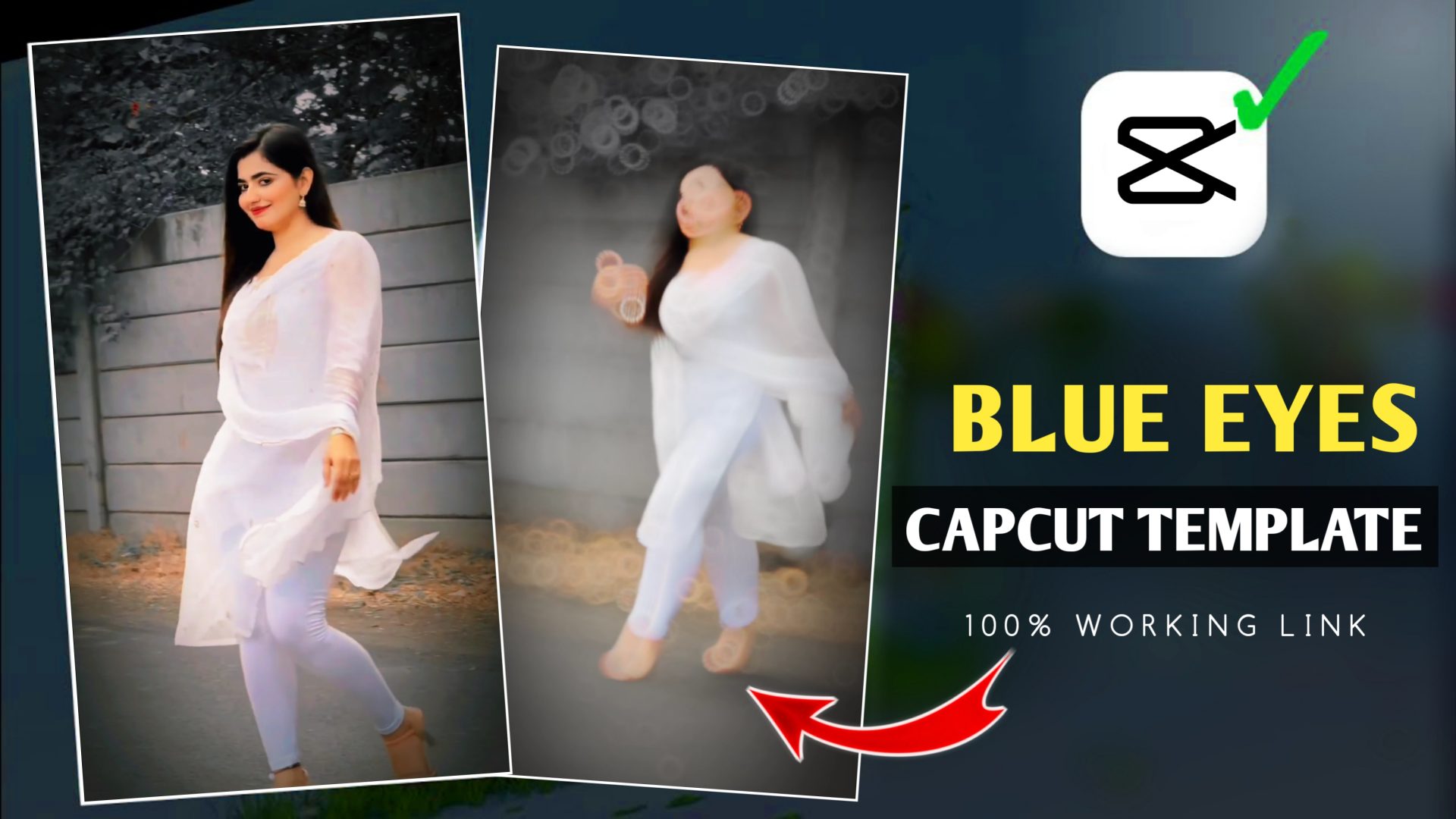 Blue Eyes CapCut Template