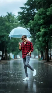 Instagram Trending Rain Ai Photo Editing Google Gemini 2025